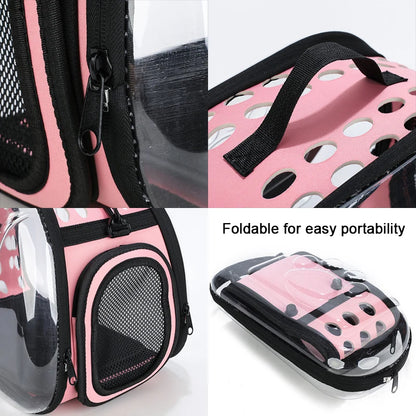 Pawfect Transparent Bubble Pet Carrier