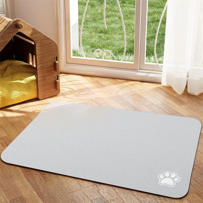 Pawfect Smooth Pet Feeding Mat – Absorbent, Anti-Slip & Quick-Dry