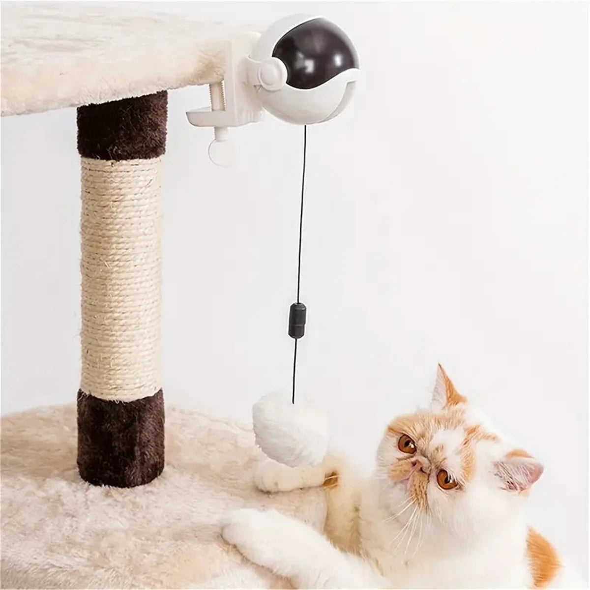 Pawfect Electric Hanging Ball Toy – Interactive Flutter & Lift Toy for Cats
