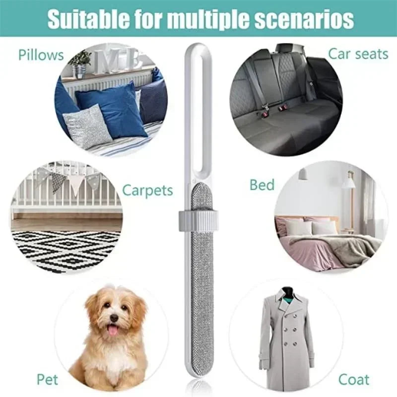 Pawfect Pet Hair Removal Brush – Easy Swipe Lint & Fur Remover