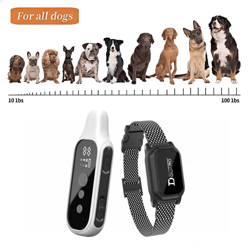 Remote Dog Training Collar – Dual-Dog Control with Beep & Vibration | 800M Range