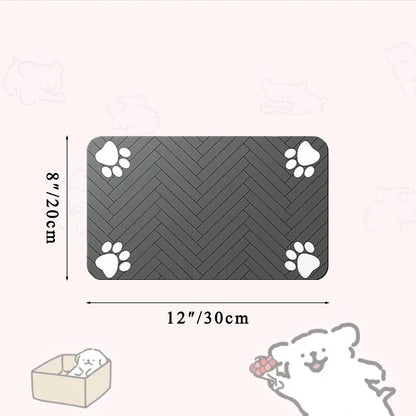 Pawfect Pet Feeding Mat – Absorbent, Anti-Slip & Quick-Dry