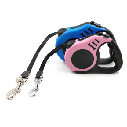 Pawfect Retractable Dog Leash – Tangle-Free Nylon Leash for Small & Medium Dogs