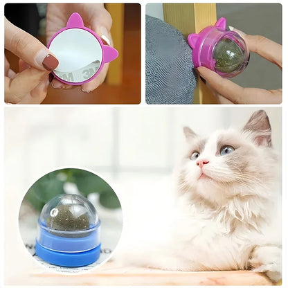Pawfect Catnip Wall Balls – Natural Cat Mint Toys for Enrichment & Oral Health