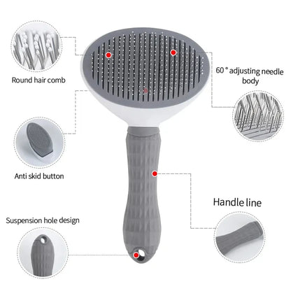 Pawfect Easy-Clean Grooming Brush
