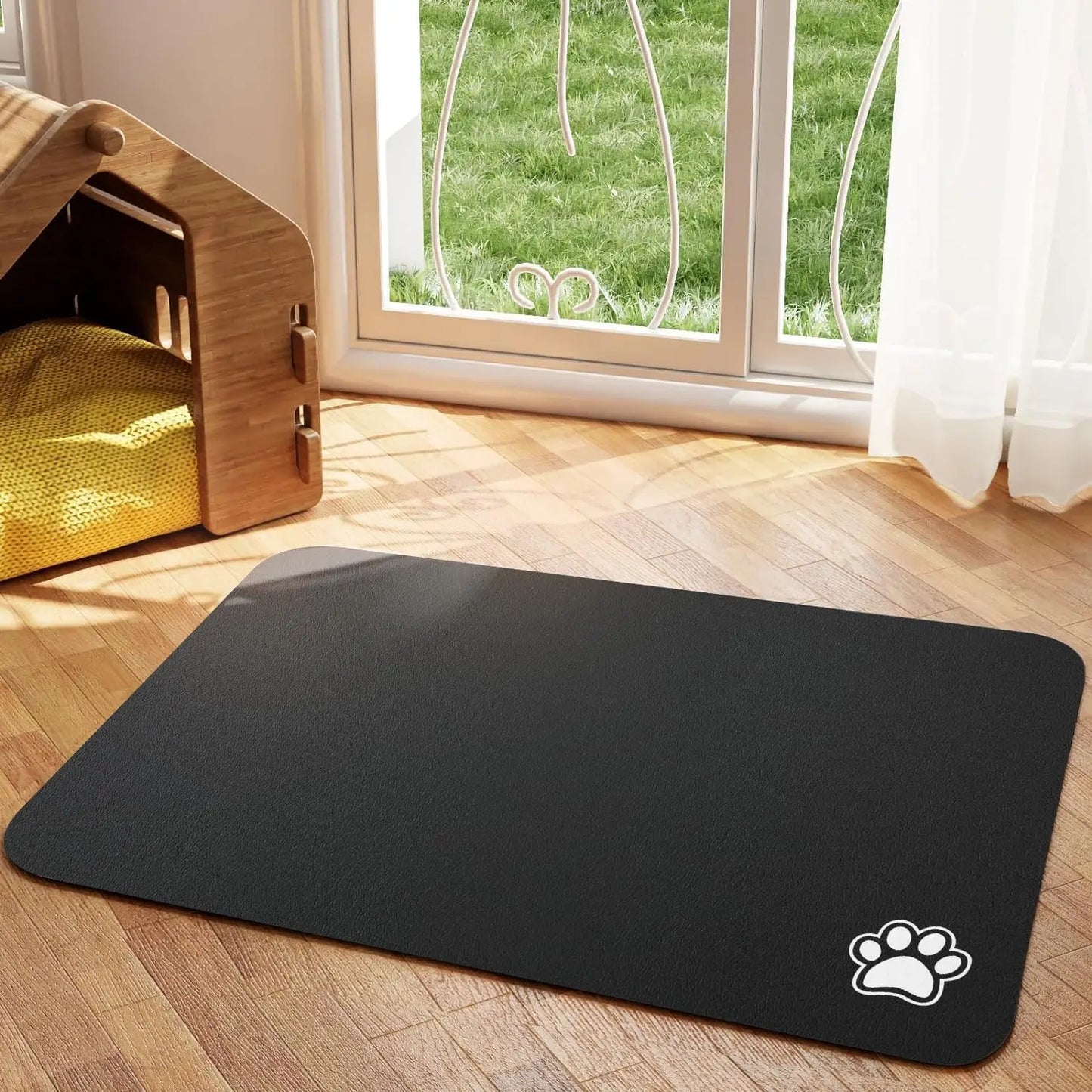 Pawfect Smooth Pet Feeding Mat – Absorbent, Anti-Slip & Quick-Dry