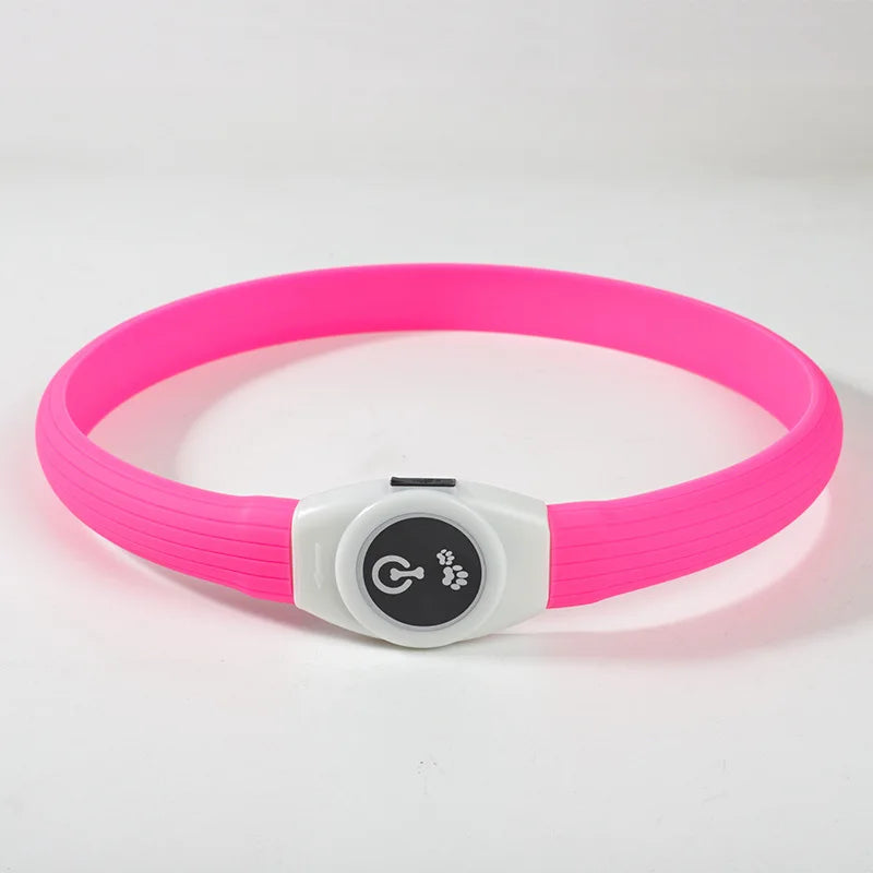 Pawfect Led Luminous Spot Collar - USB Rechargeable