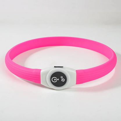 Pawfect Led Luminous Spot Collar - USB Rechargeable