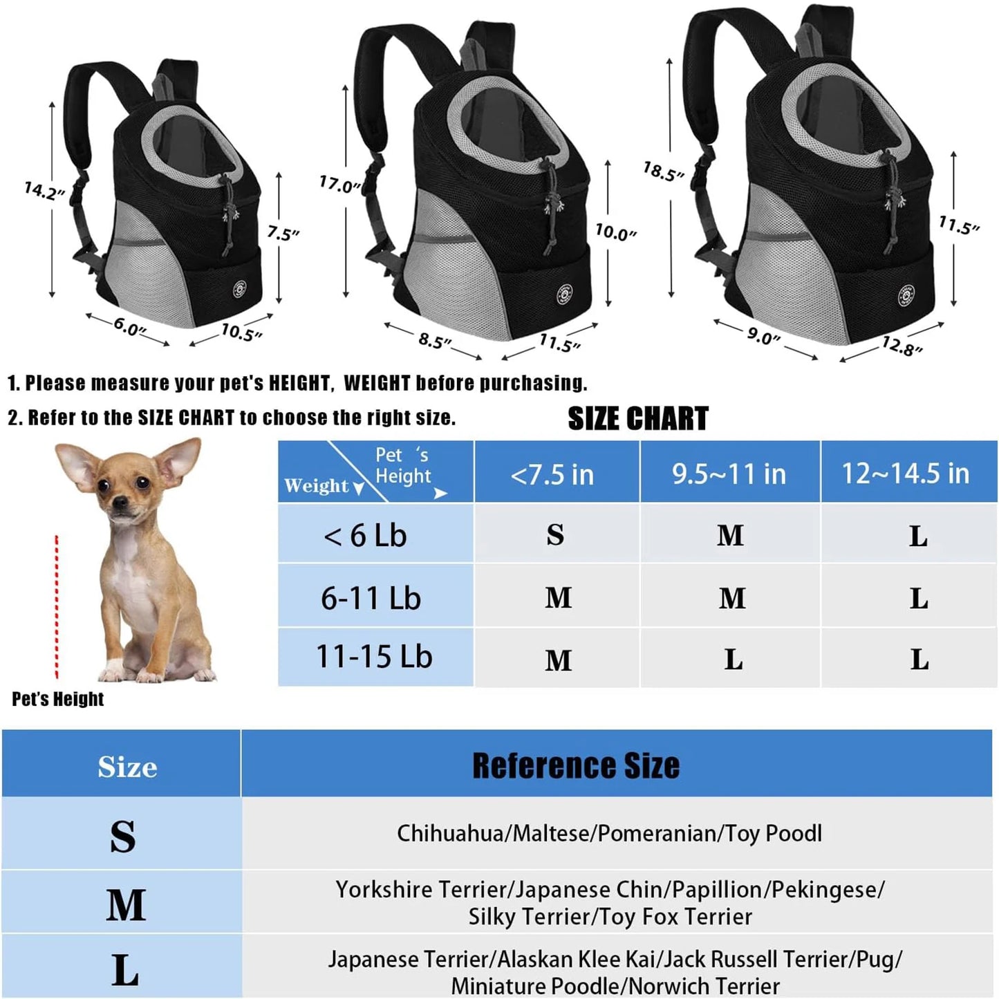 Pawfect Stylish Pet Carrier Backback